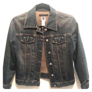 XS GAP stretch jean jacket.